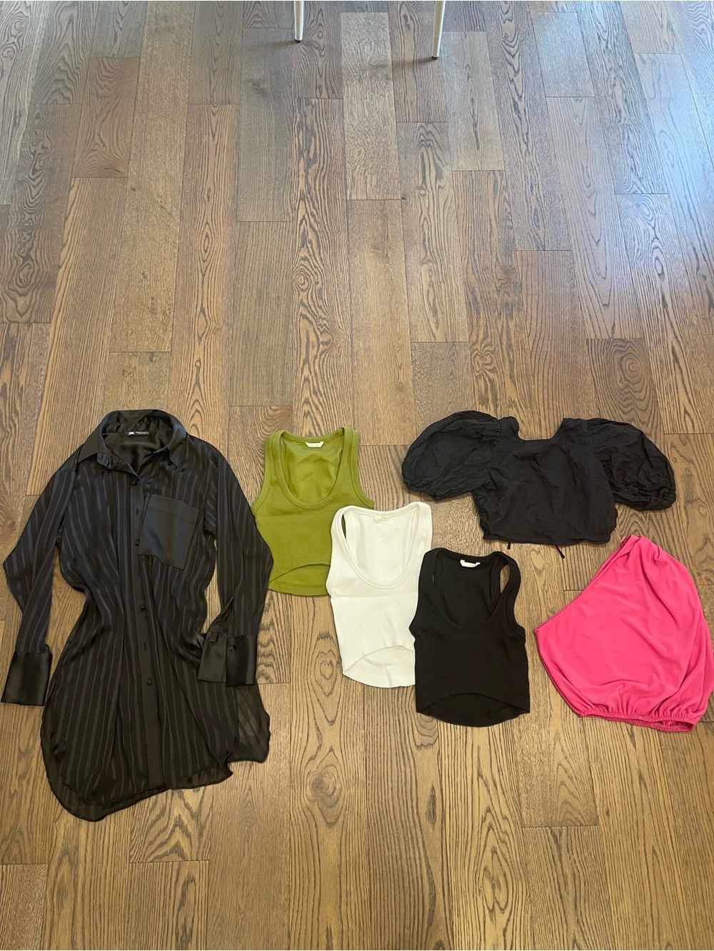 Lot of 6 Zara Tops S Small